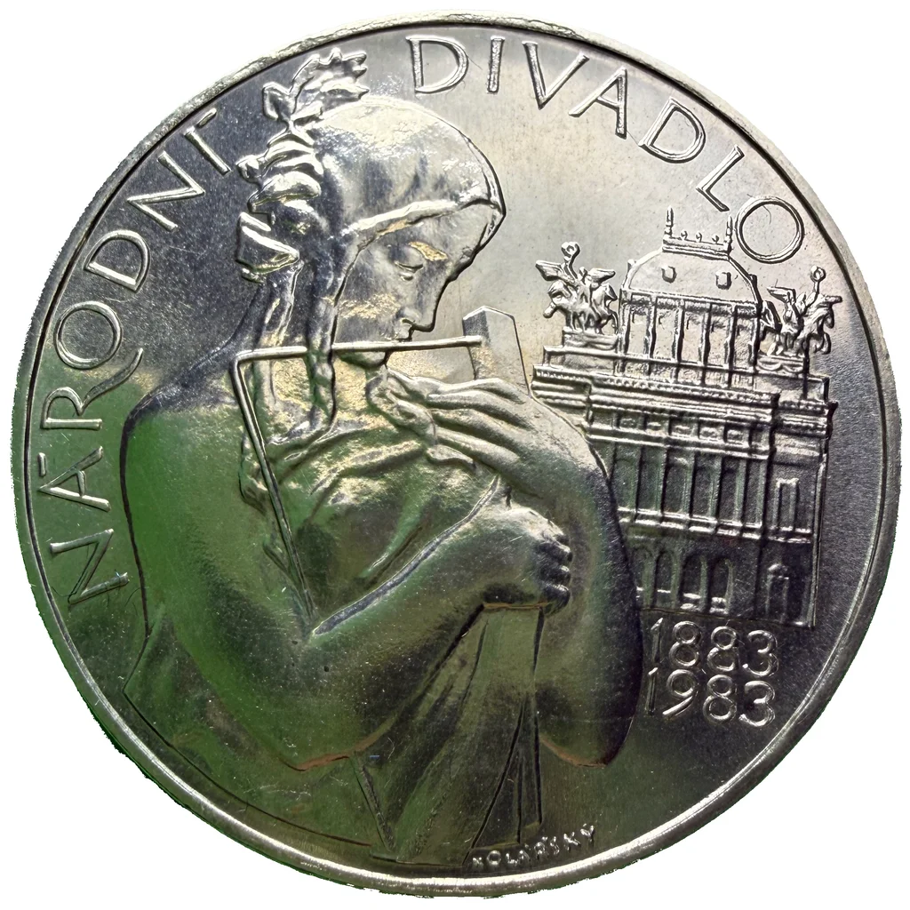 500 Koruna 1983 - 100. Výročí otevření Národního divadla