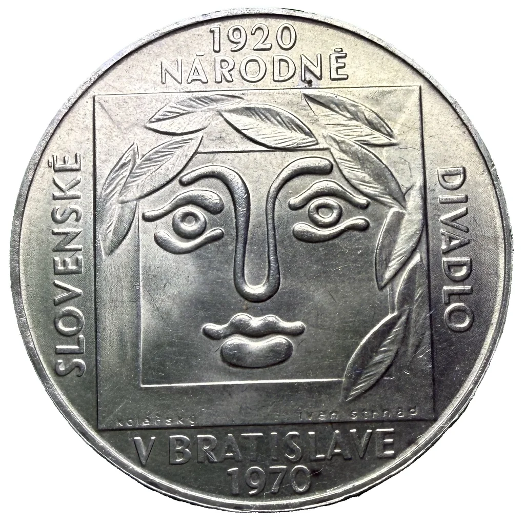 25 Koruna 1970 – 50. výročí Slovenského národního divadla
