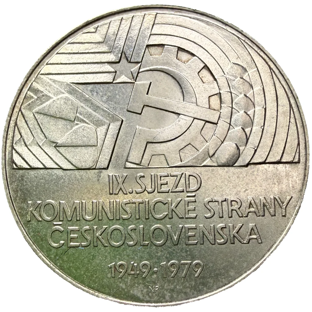 50 Koruna 1979 – 30. výročí IX. sjezdu KSČ