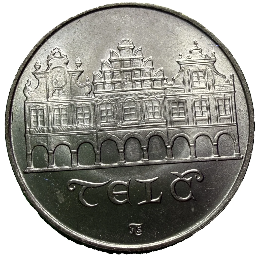 50 Koruna 1986 – Městská památková rezervace Telč