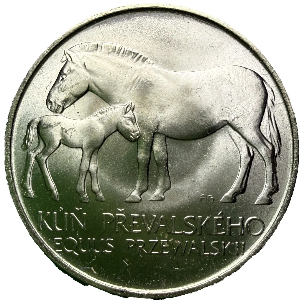 50 Koruna 1987 – Zachování chovu koně Převalského