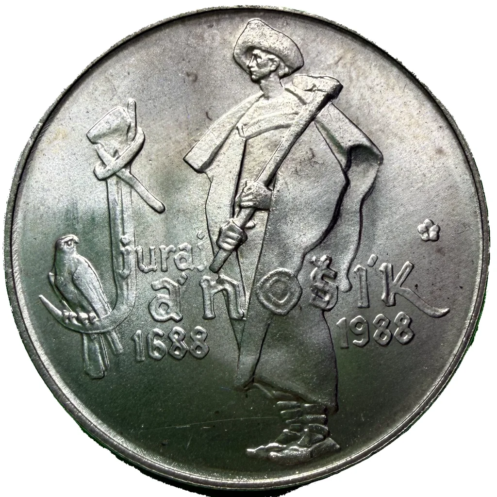 50 Koruna 1988 – 300. výročí narození Juraje Jánošíka