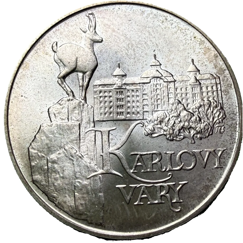 50 Koruna 1991- Lázeňské město Karlovy Vary