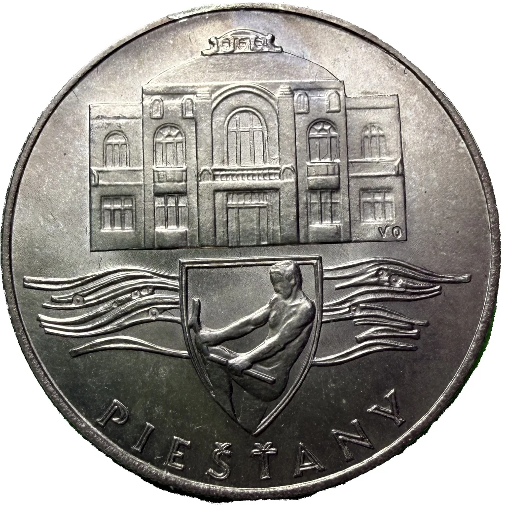 50 Koruna 1991- Lázeňské město Piešťany
