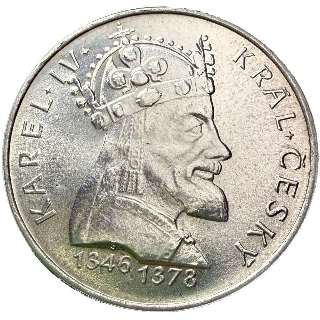 100 Koruna 1978 – 600. výročí úmrtí Karla IV.