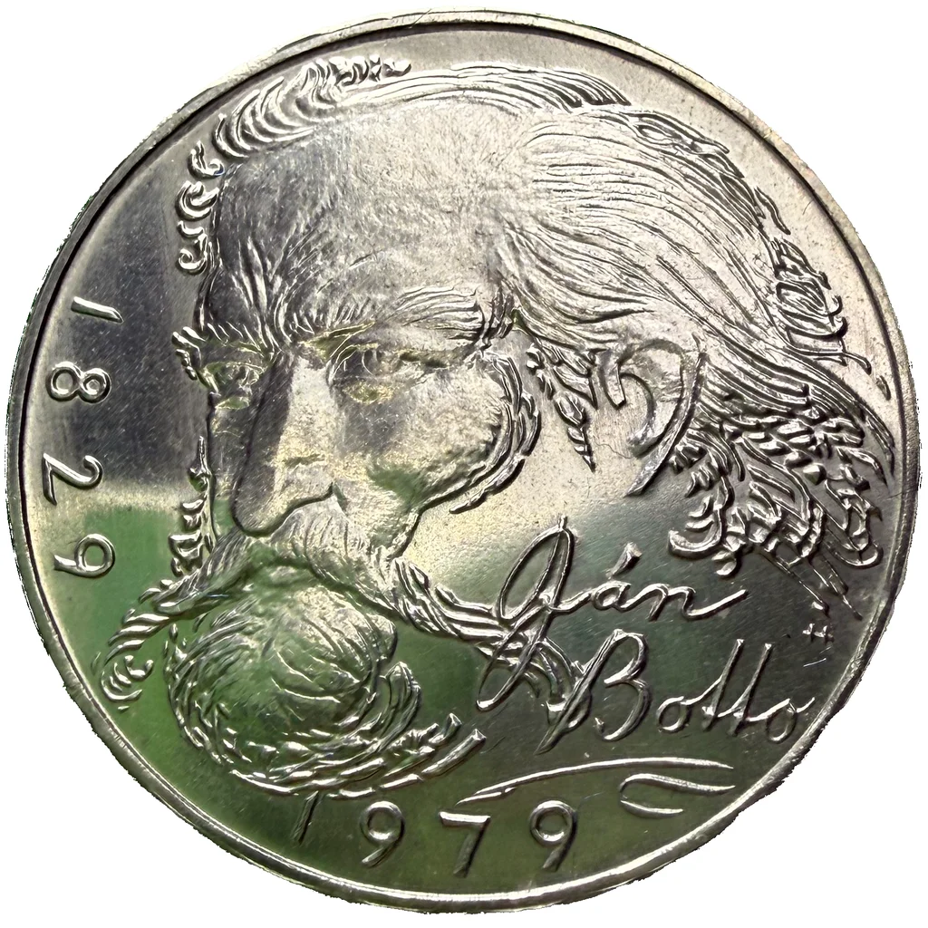 100 Koruna 1979 – 150. výročí narození Jána Botta