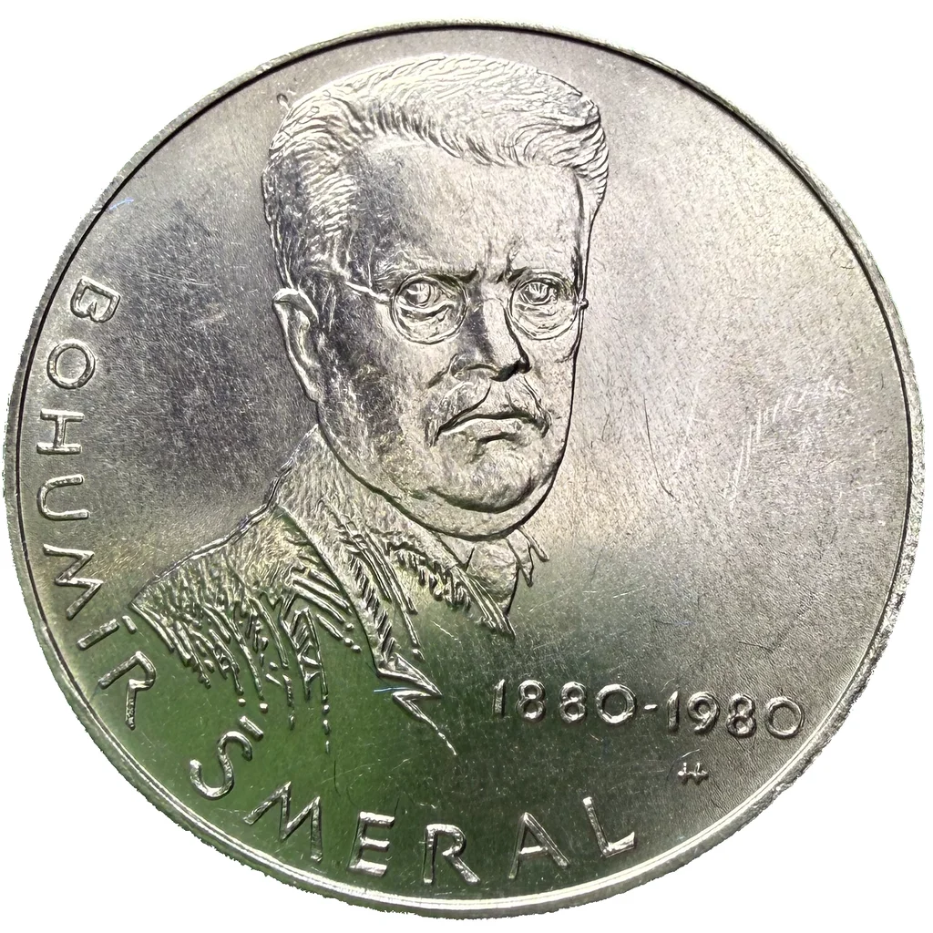 100 Koruna 1980 – 100. výročí narození Bohumíra Šmerala