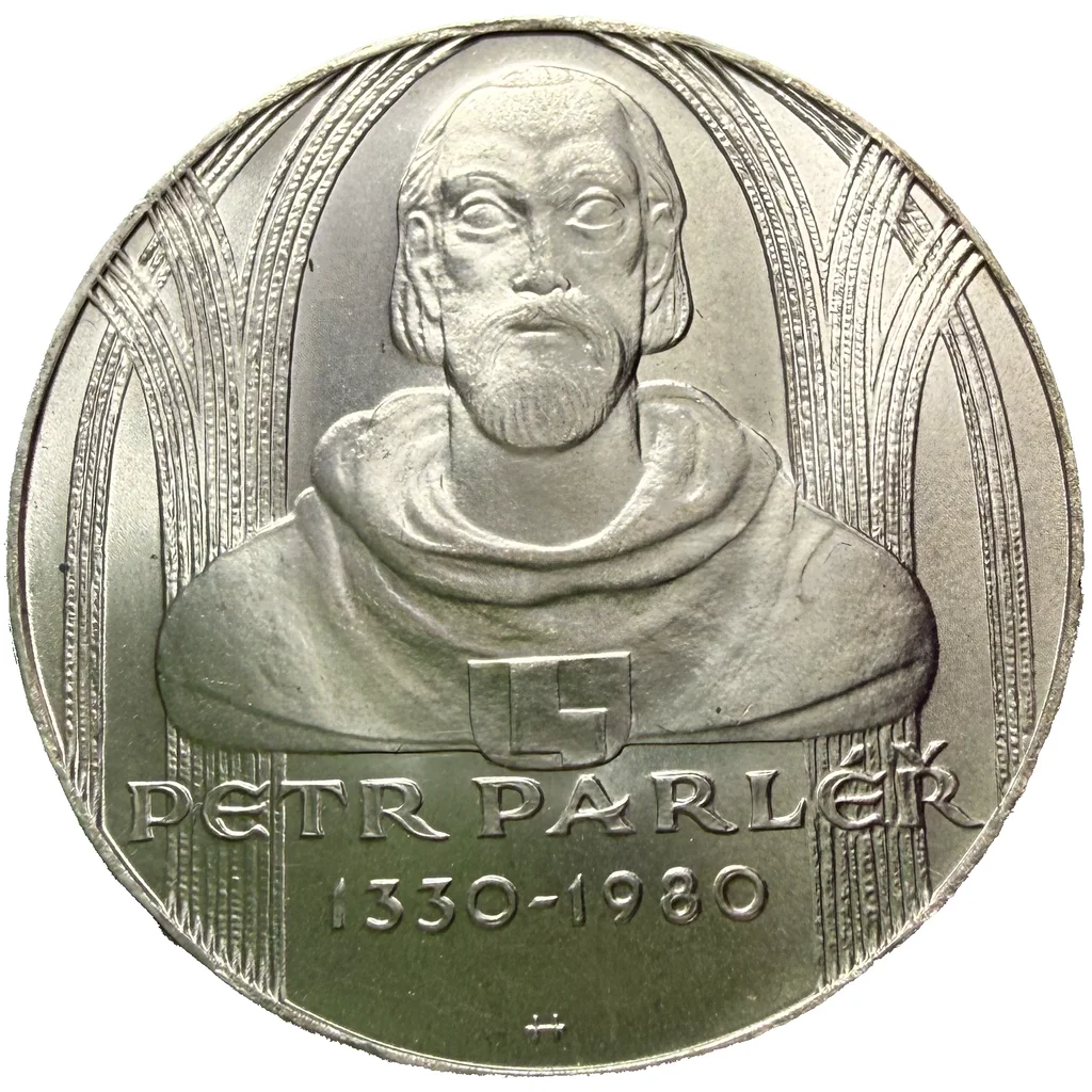 100 Koruna 1980 – 650. výročí narození Petra Parléře