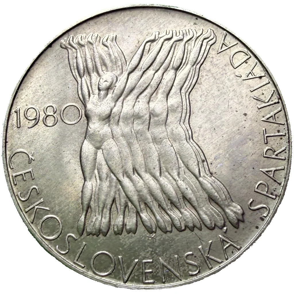 100 Koruna 1980 – Československá spartakiáda