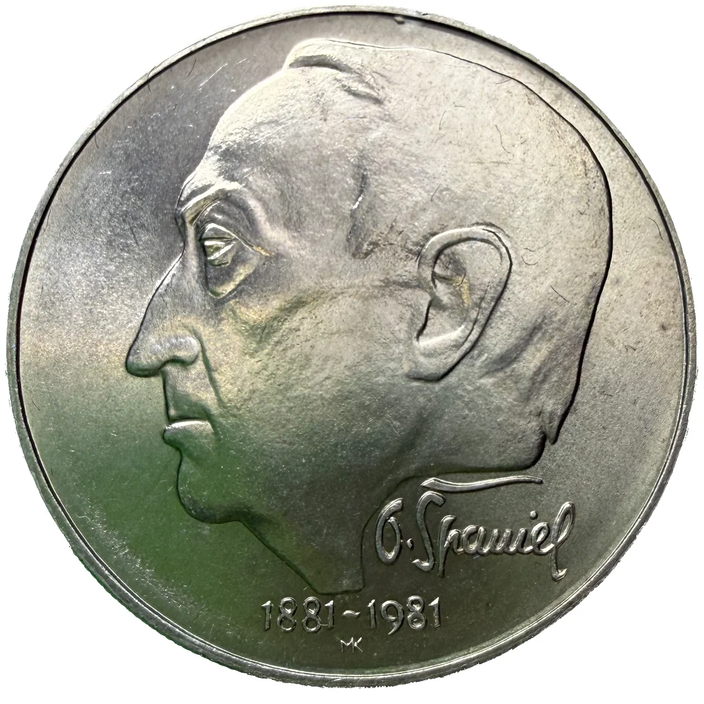 100 Koruna 1981 – 100. výročí narození Otakara Španiela