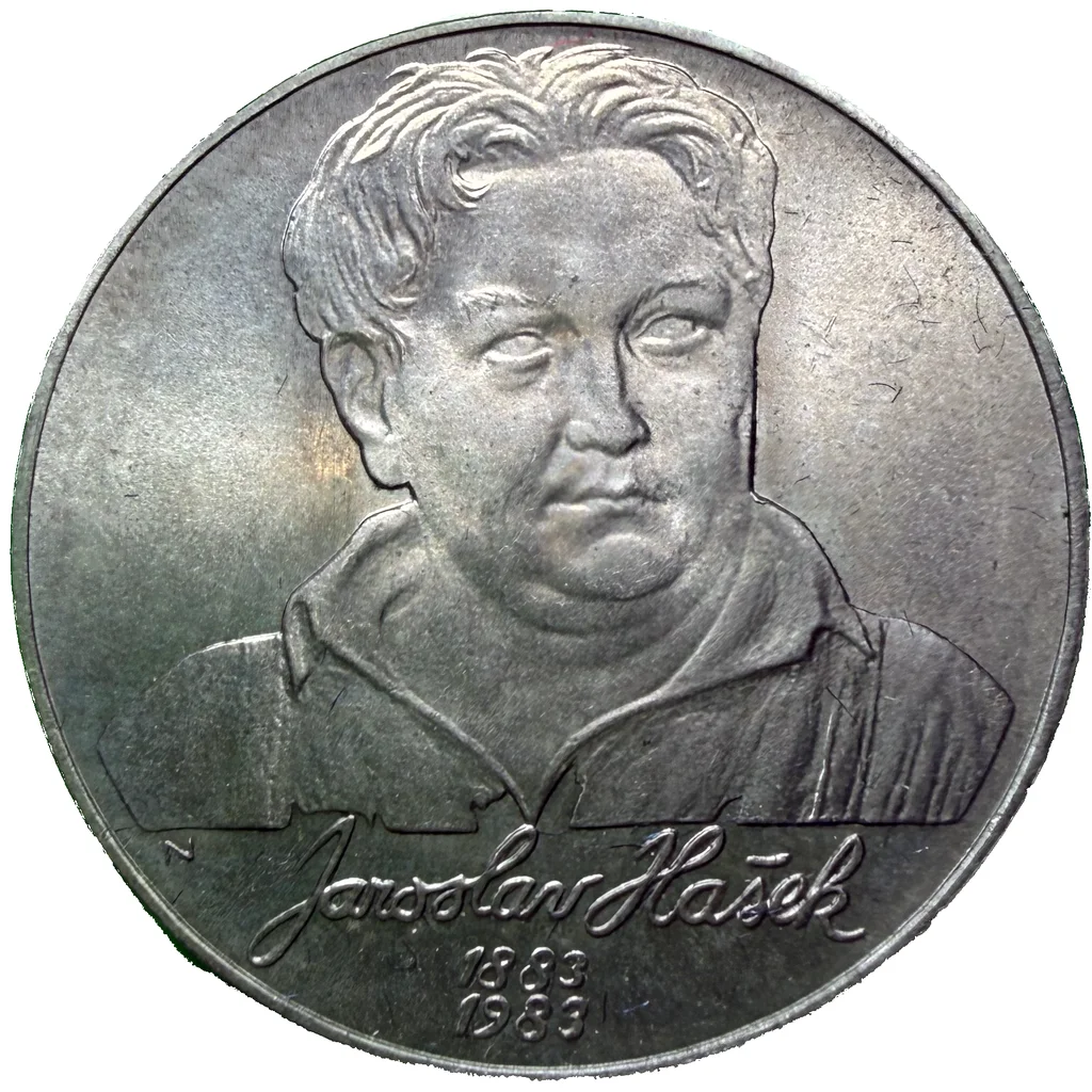 100 Koruna 1983 – 100. výročí narození Jaroslava Haška