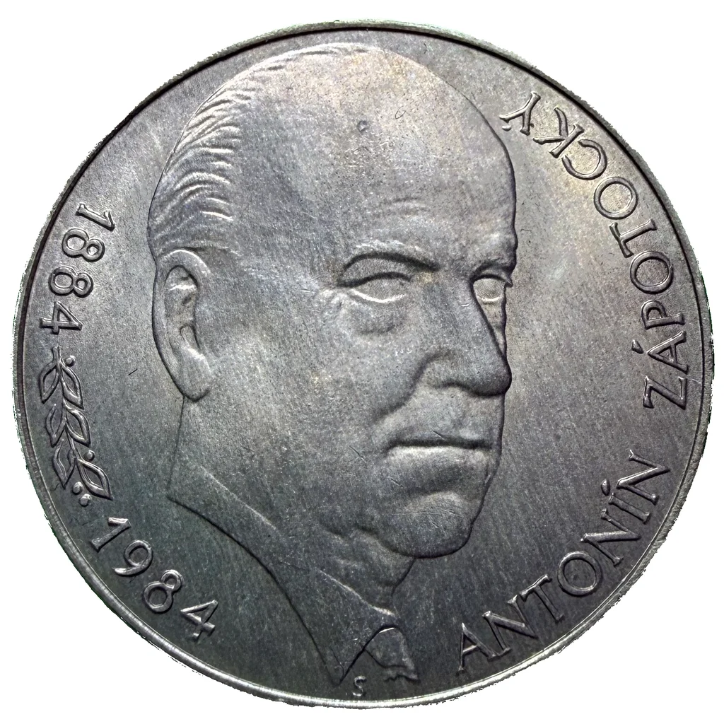 100 Koruna 1984 – 100. výročí narození Antonína Zápotockého