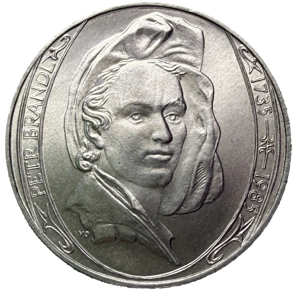 100 Koruna 1985 – 100. výročí úmrtí Petra Brandla