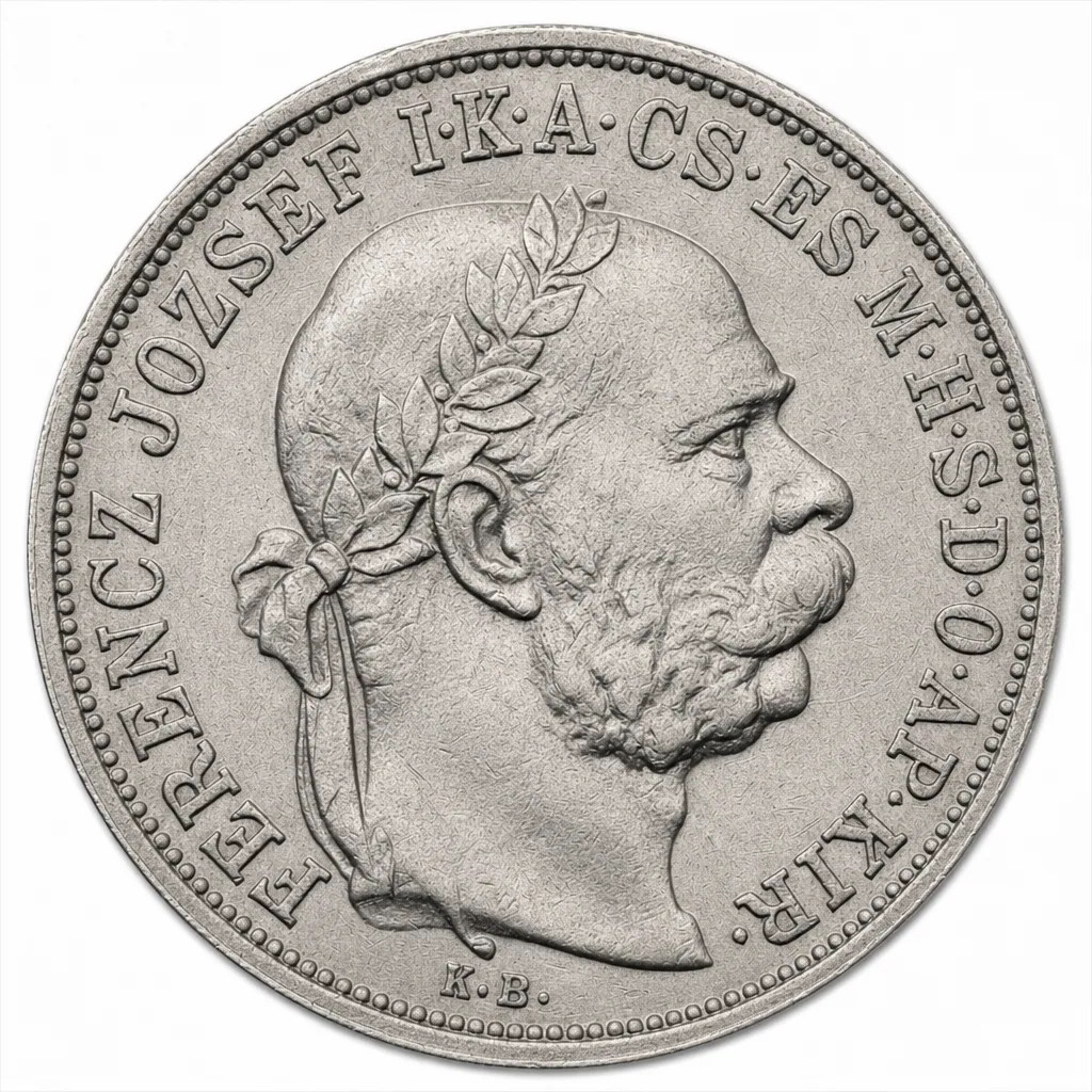 5 Koruna 1908 k 60. výročí nástupu FJI