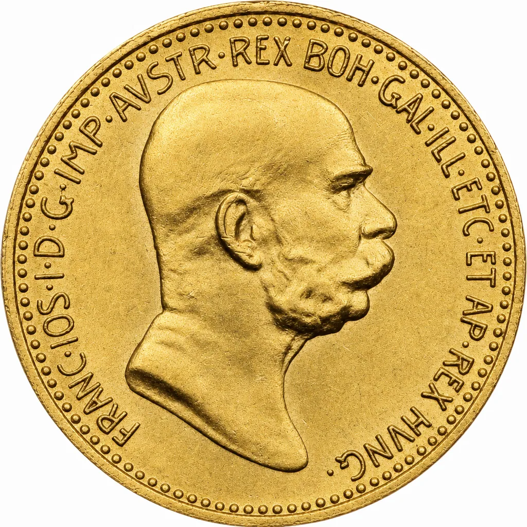 10 Koruna (malý portrét)