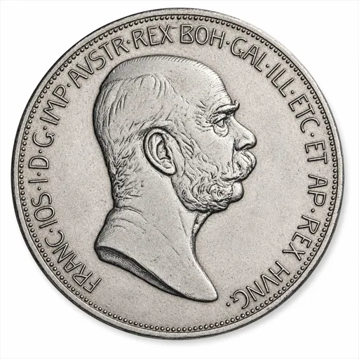 5 Koruna 1908 - jubilejní